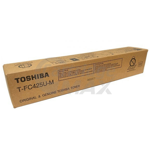 Original Toshiba e-Studio 2020AC, 2525AC, 3025AC, 3525AC, 4525AC, 5525AC, 6525AC Magenta Toner Cartridge TFC425M