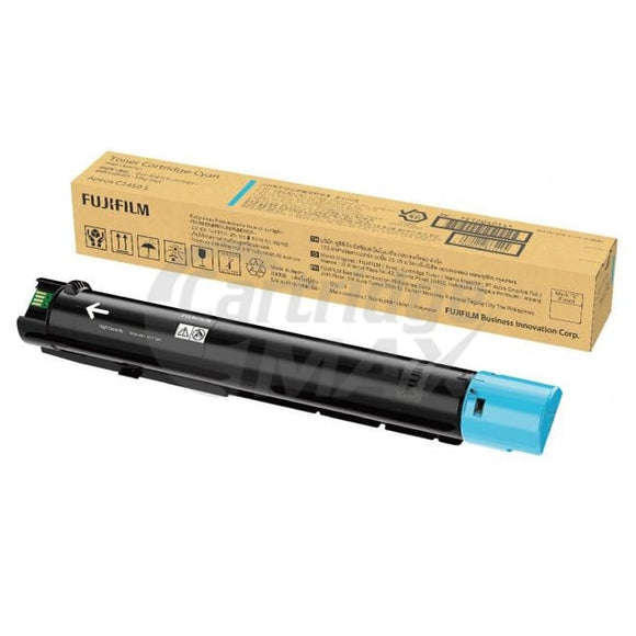 Original Fujifilm CT204014 High Capacity Cyan Toner Cartridge for Fujifilm Apeos C2450 S Printer - 14,000 pages (CT204014)