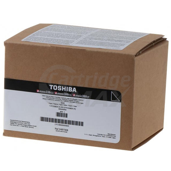 Original Toshiba e-Studio 338CS, 388CS, 388CP Black Toner Cartridge TFC338PKR