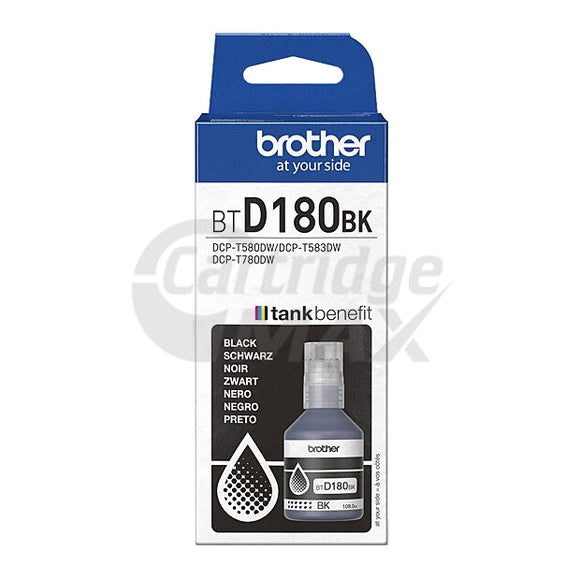 Original Brother BTD180C Cyan Ink Bottle