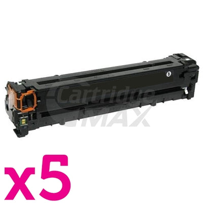 5 x HP CE310A (126A) Generic Black Toner Cartridge  - 1,200 Pages