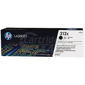 1 x HP CF380X (312X) Original Black High Yield Toner Cartridge - 4,400 Pages