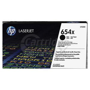 HP CF330X (654X) Original Black High Yield Toner Cartridge - 20,500 Pages