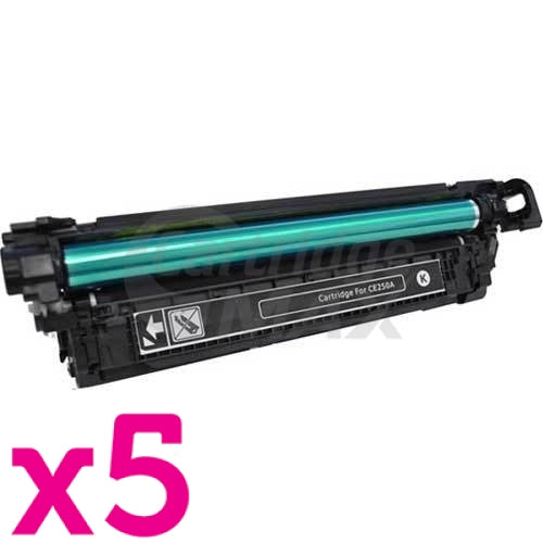 5 x Generic Canon Black High Yield Toner Cartridge (CART-323BKII)