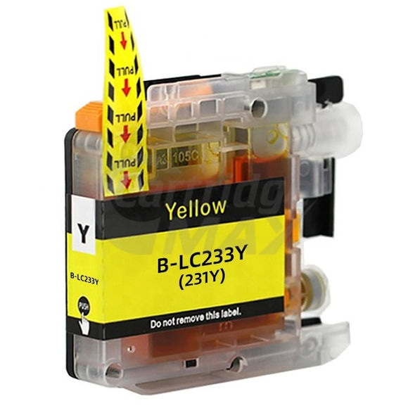 Brother LC-233Y Yellow Generic Ink Cartridge