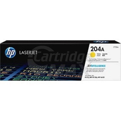 HP 204A (CF512A) Original Yellow Toner Cartridge