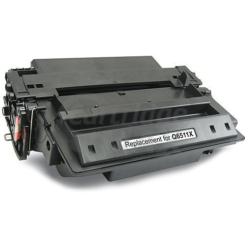 1 x HP Q6511X (11X) Generic Black Toner Cartridge - 12,000 Pages [High Yield of HP Q6511A (11A)]