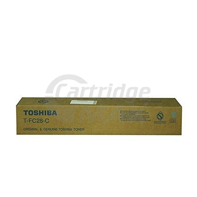 Original Toshiba e-Studio 2330C, 2820C, 3520C, 4520C Cyan Toner Cartridge TFC28C