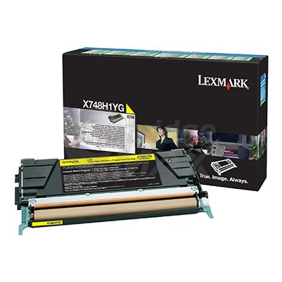 Lexmark (X748H1YG) Original X748 HY Yellow Toner