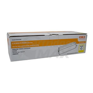OKI Original C9300/C9500 Yellow Toner Cartridge - 15,000 pages (41963609)