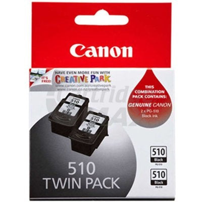 Canon PG-510 Twin Pack Black Original Ink [2BK]