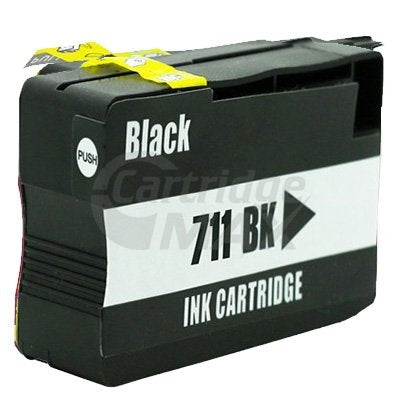 HP 711 Generic Black Inkjet Cartridge CZ133A / 3WX01A 80ml