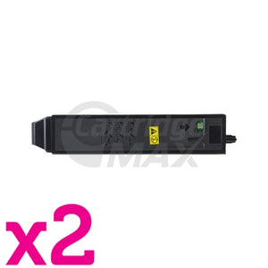 2 x Compatible for TK-8319K Black Toner Cartridge suitable for Kyocera TASKalfa 2550ci