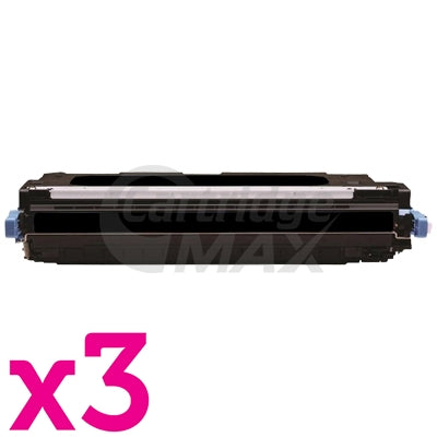 3 x Generic Canon MF8450C (CART-317BK) Black Toner Cartridge