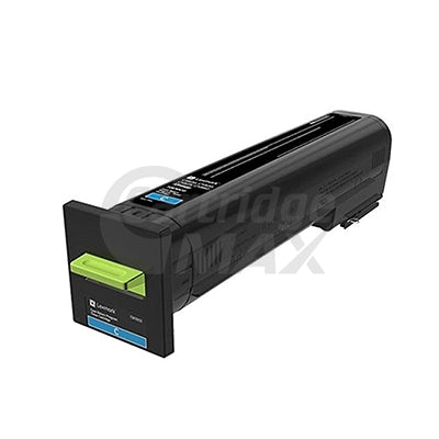Lexmark 82K6UC0 Original CX860 Cyan Ultra High Yield Return Program Toner Cartridge