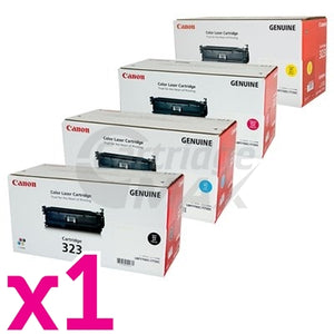 4 Pack Original Canon CART-323 High Capacity Combo [1BK,1C,1M,1Y]