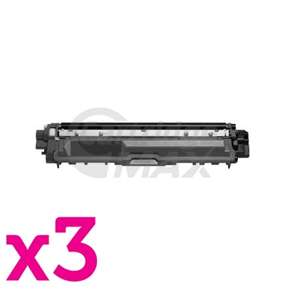 3 x Brother TN-251BK Generic Black Toner Cartridge