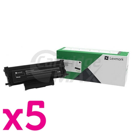 5 x Lexmark B226H00 Original B2236 / MB2236 High Yield Toner Cartridge