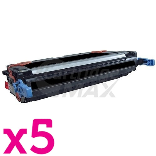 5 x HP Q7560A (314A) Generic Black Toner Cartridge - 6,500 Pages