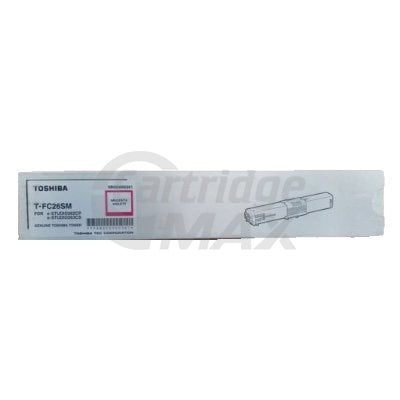 Original Toshiba e-Studio 262CS, 263CS Magenta Toner Cartridge TFC26SM