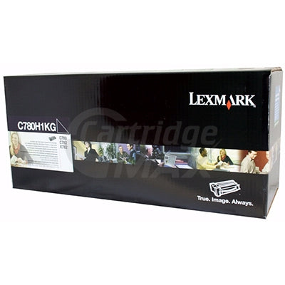 Lexmark (C780H1KG) Original C780 / C782 High Yield Black Toner Cartridge