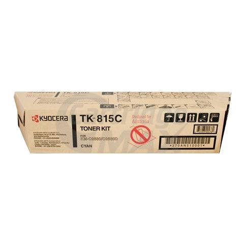1 x Original Kyocera TK-815C Cyan Toner Cartridge KMC-2630D