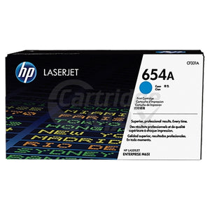 HP CF331A (654A) Original Cyan High Yield Toner Cartridge - 15,000 Pages