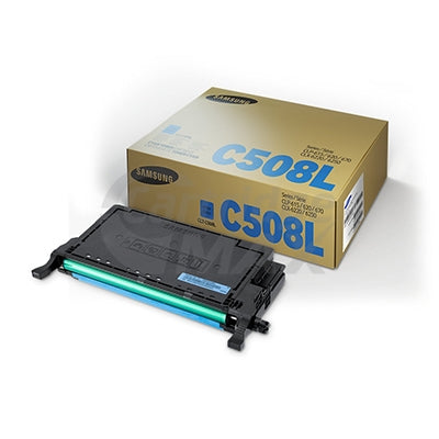 Original Samsung CLP-620ND, CLP-670ND, CLX-6220FX, CLX-6250FX Cyan Toner Cartridge SU058A - 4,000 pages(CLT-C508L C508L)