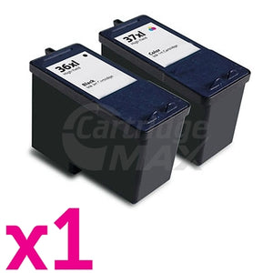 Lexmark No.36 & 37 Generic Twinpack (18C2130A+18C2140A) [1BK,1CL]