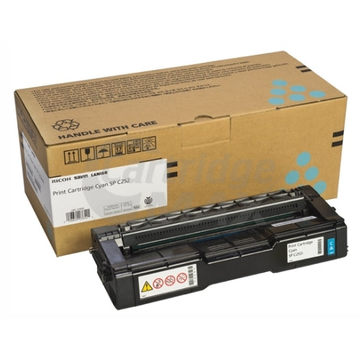 Ricoh SP C252DN / SP C252SF / SP C262SFNW Original Cyan Toner Cartridge [407721]