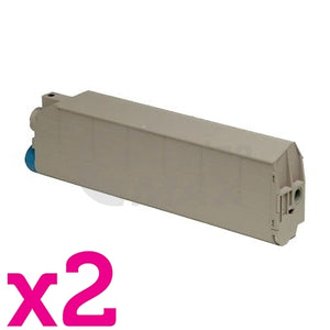 2 x OKI C5600 / 5700 Generic Black Toner Cartridge