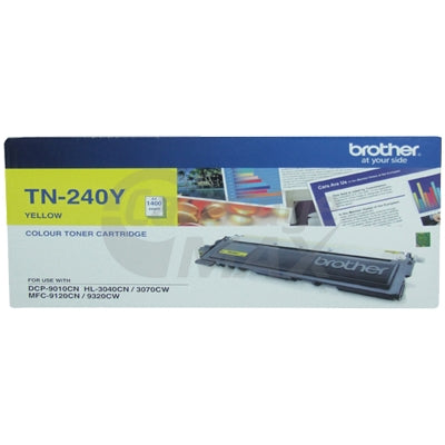 Brother TN-240Y Original Yellow Toner Cartridge