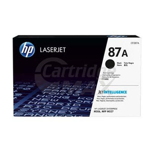 1 x HP CF287A (87A) Original Black Toner Cartridge - 9,000 Pages