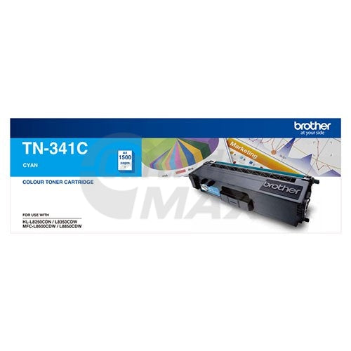 Original Brother TN-341C Cyan Toner Cartridge