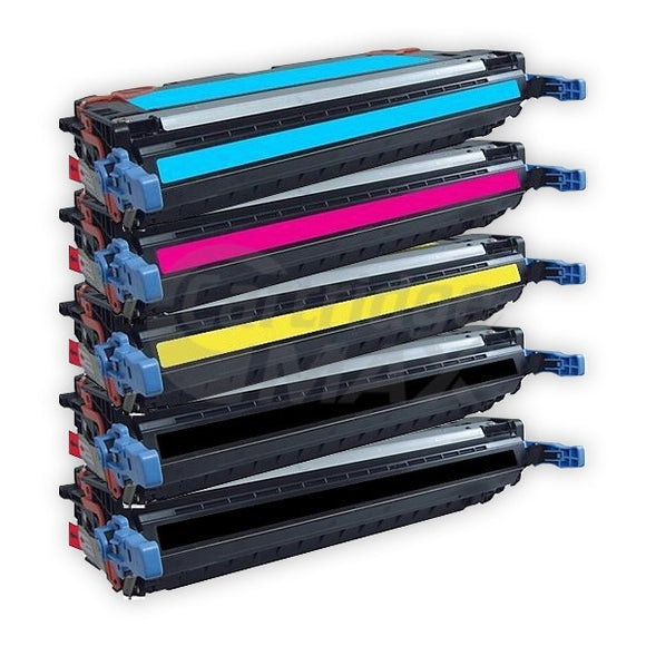 5 Pack HP Q7560A-Q7563A (314A) Generic Toner Cartridges [2BK,1C,1M,1Y]