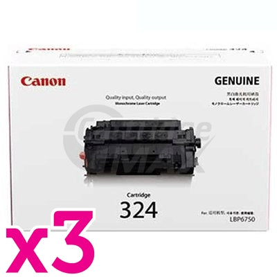 3 x Original Canon CART-324 Toner Cartridge