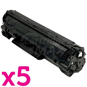 5 x Canon CART-312 Black Generic Toner Cartridge 2,000 Pages(Extra High Capacity)