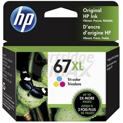 HP 67XL Original Tri-Colour High Yield Inkjet Cartridge 3YM58AA - 200 Pages