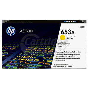 HP CF322A (653A) Original Yellow Toner Cartridge