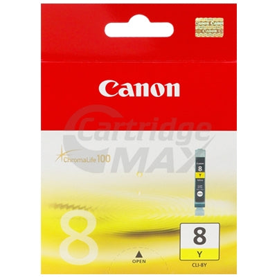 Original Canon CLI-8Y Yellow Inkjet Cartridge