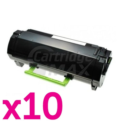 10 x Lexmark 56F6000 Generic MS421 / MS521 / MS622 / MX421 / MX522 / MX622 Black Toner Cartridge