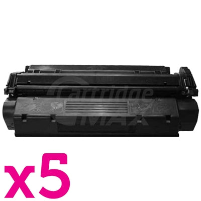 5 x Canon EP-25 Black Generic Toner Cartridge