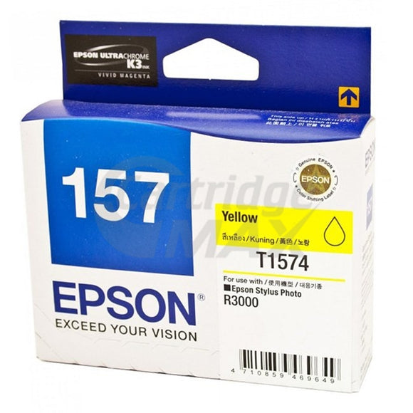 Epson 157 T1574 Yellow Original Ink Cartridge [C13T157490]