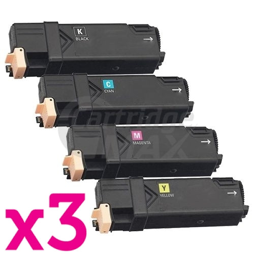 3 sets of 4-Pack Generic Cartridge Combo for Fuji Xerox C1190 [3BK,3C,3M,3Y]