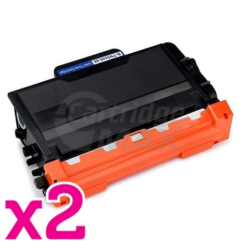 2 x Brother TN-3440 Generic Toner High Yield
