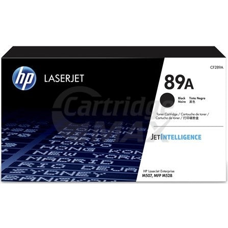 HP 89A CF289A Original Black Toner Cartridge - 5,000 Pages
