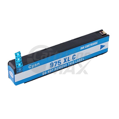 HP 975X Generic Cyan High Yield Inkjet Cartridge L0S00AA - 7,000 Pages
