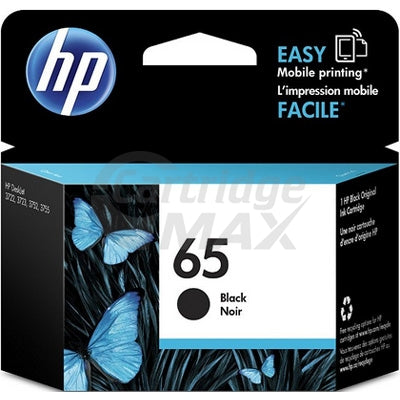 HP 65 Original Black Inkjet Cartridge  N9K02AA - 120 Pages