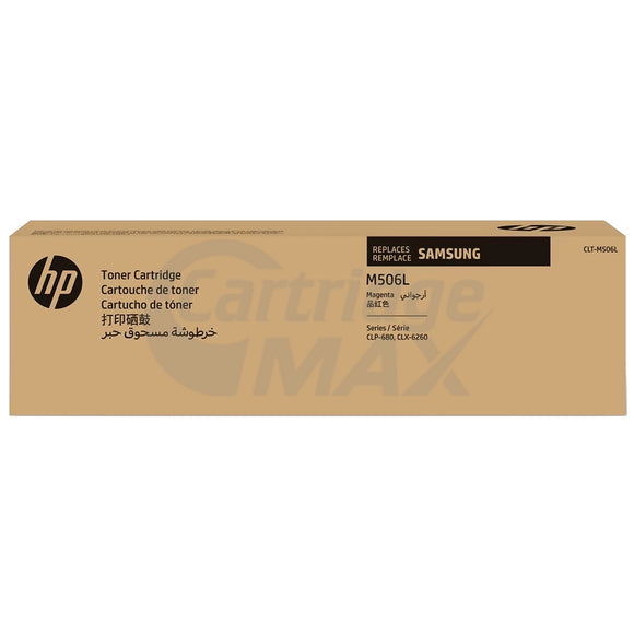 Original Samsung CLP-680, CLX-6260 [CLT-M506L M506L] Magenta Toner Cartridge SU307A