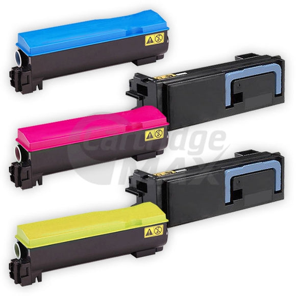 5 Pack Compatible TK-564 Toner Cartridges For Kyocera FS-C5300DN, FS-C5350DN, P-6030CDN [2BK,1C,1M,1Y]